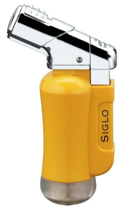 Siglo - Mini Torch - Cohiba Yellow - vooraanzicht gele aansteker