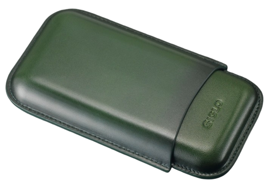 Siglo - Patina Cigar Case - Green - vooraanzicht