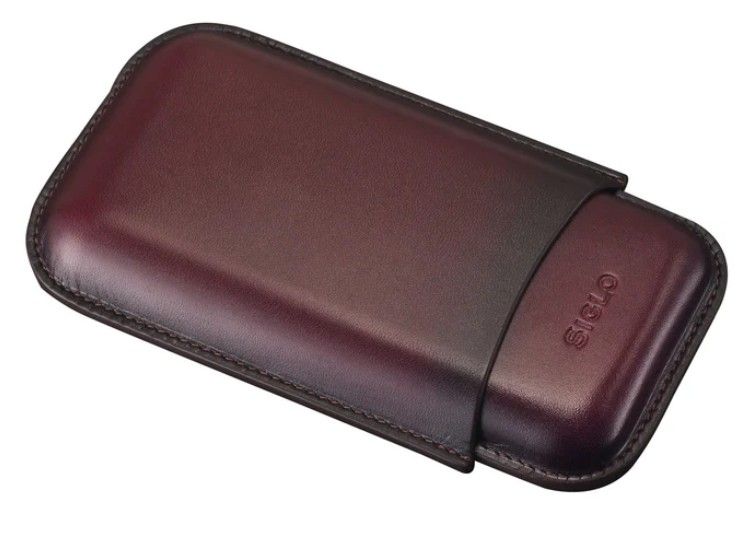 Siglo - Patina Cigar Case - Purple - vooraanzicht