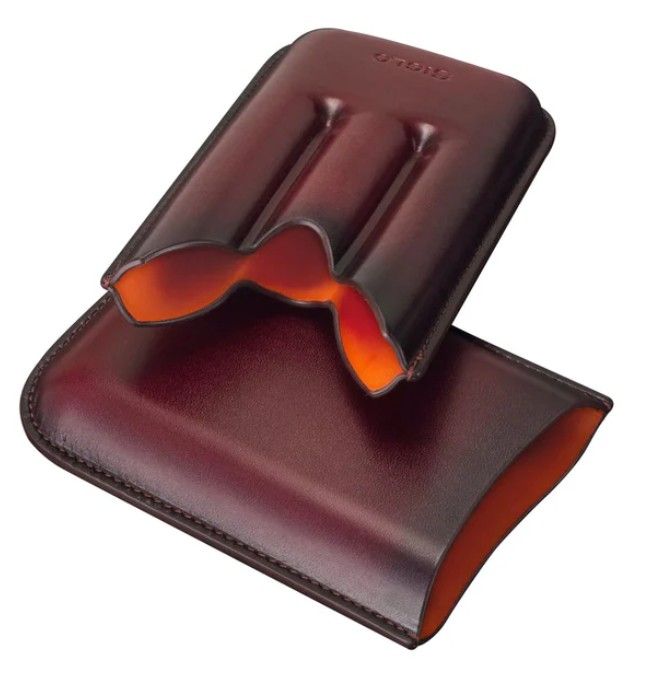 Siglo - Patina Cigar Case - Purple - geopend