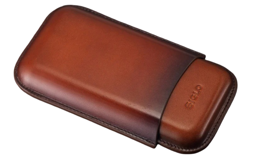 Siglo - Patina Cigar Case - Brown - vooraanzicht