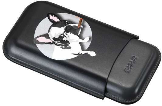 Siglo - Cigar Case Dog - Black - vooraanzicht
