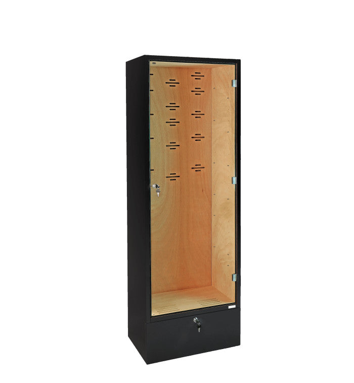 Adorini Cabinet Humidor Portofino Black - detail slot met sleutel