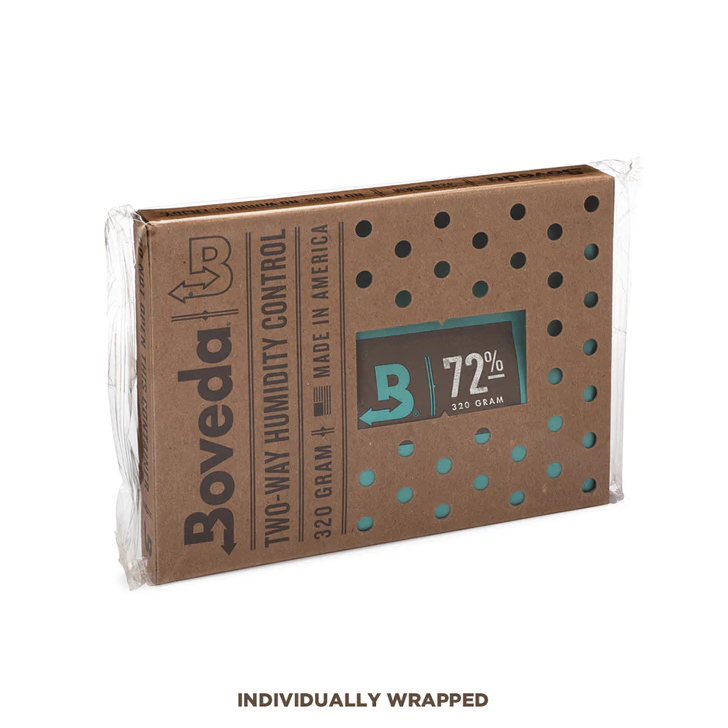 Bevochtigingszak Boveda 72% 320 gr. 6x - vooraanzicht
