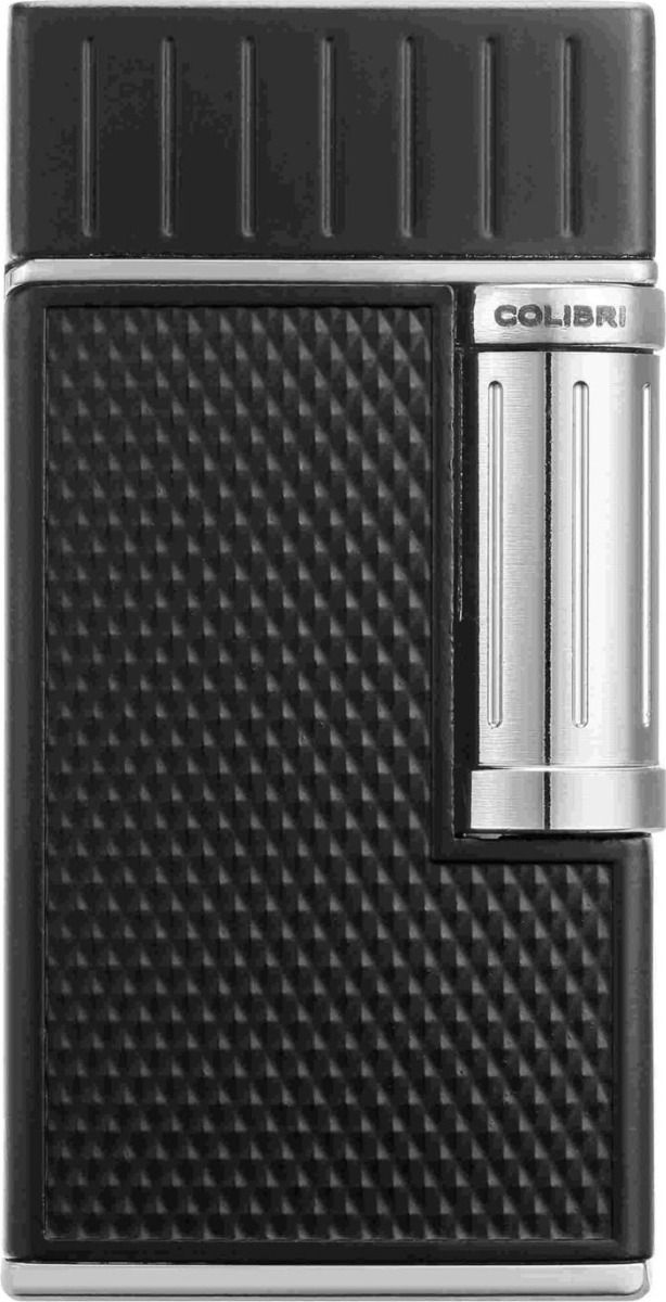 Colibri aanst. Soft Flame Julius Black/Chrome - vooraanzicht