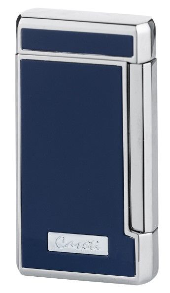 Caseti Double jet Cigar Lighter Blue - vooraanzicht