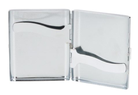 Caseti Sigarettenkoker Chrome/Black Ci v. 18 sig. - detail