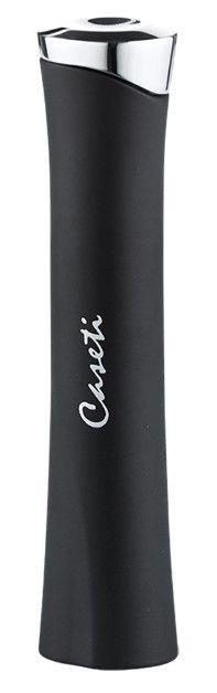Caseti Piezo Black matt / Chrome - vooraanzicht