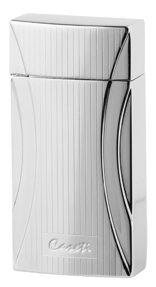 Caseti Jetflame Chamonix chrome + cutter - vooraanzicht