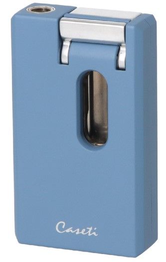 Caseti Soft Jet Light Blue Matte + V-cut / Punch 0.8mm - vooraanzicht