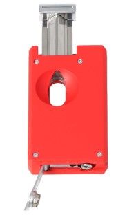 Caseti Soft Jet Red Matte + V-cut / Punch 0.8mm - detail