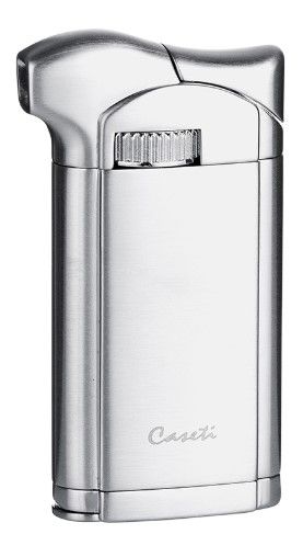 Caseti Pipe lighter Chrome - vooraanzicht