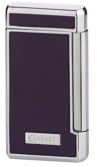 Caseti Double jet Cigar Lighter Purple - vooraanzicht