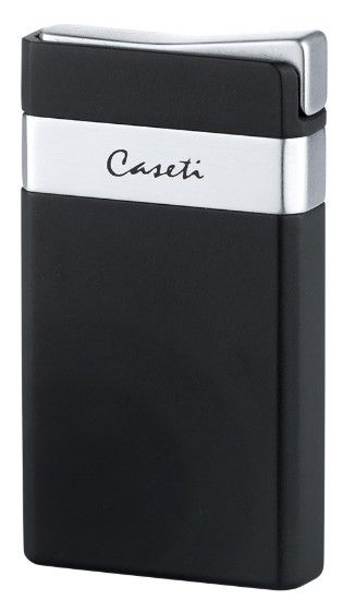 Caseti Single jet. Black Matte/Chrome - vooraanzicht