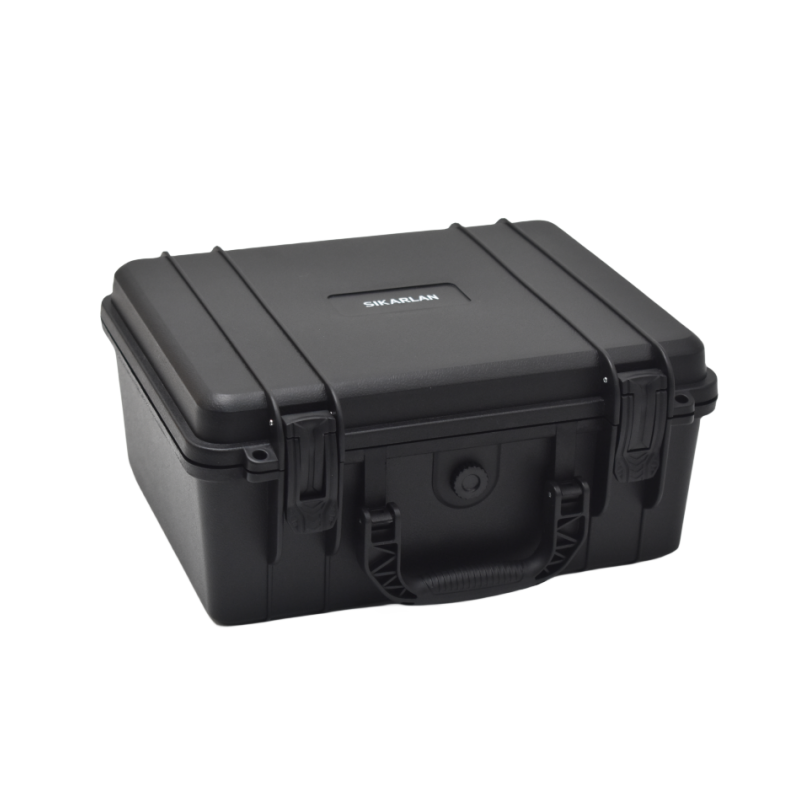 Travel humidor voor 40 sig. - productfoto vooraanzicht gesloten