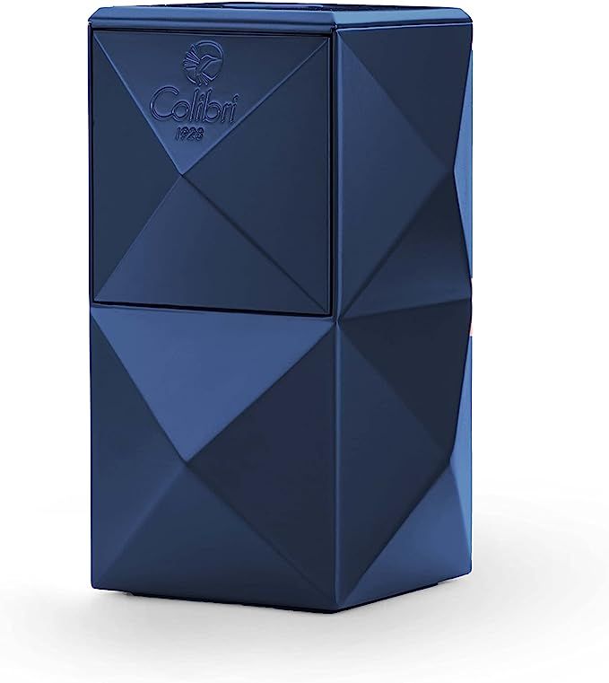 Colibri aanst. Triple Flame Quasar Table Lighter Blue - vooraanzicht