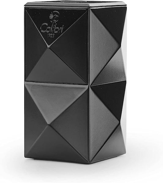 Colibri aanst. Triple Flame Quasar Table Lighter Black - vooraanzicht
