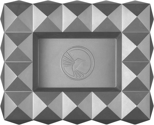 Colibri Ashtray Quasar Matte Gunmetal - bovenaanzicht