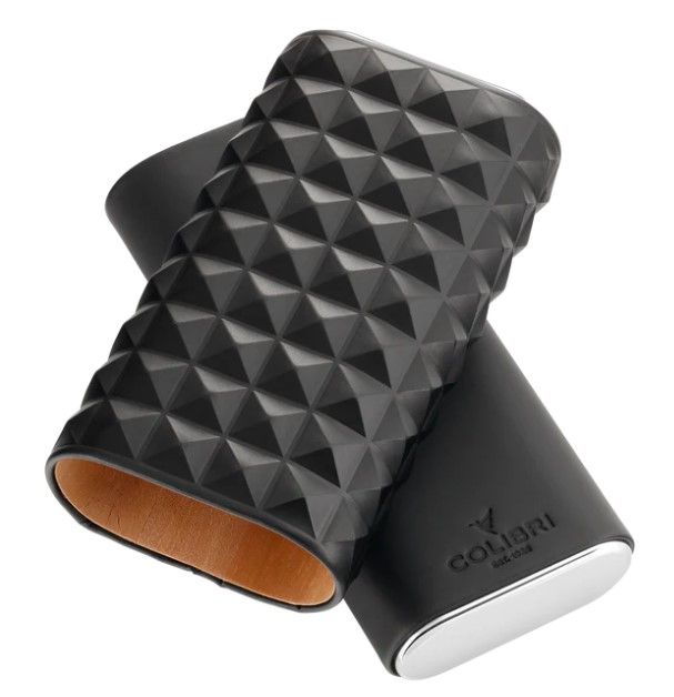 Sigarenkoker Quasar 3 Sig. Black/Chrome - geopend