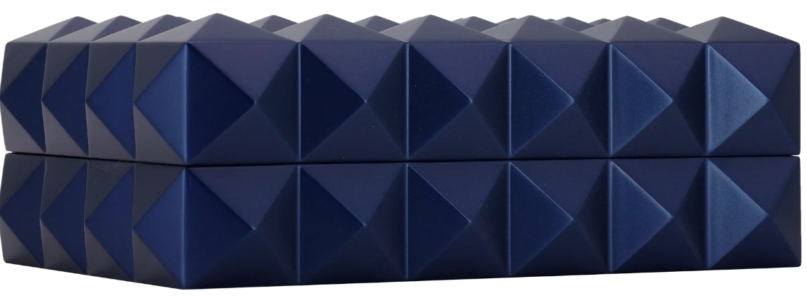 Colibri Humidor Quasar Blue - vooraanzicht