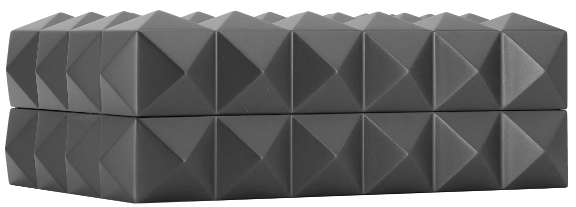 Colibri Humidor Quasar Gunmetal - vooraanzicht