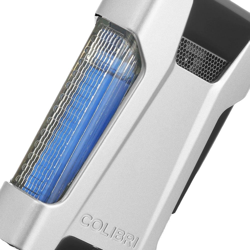 Colibri Double JetFlame Rebel Chrome - zijaanzicht
