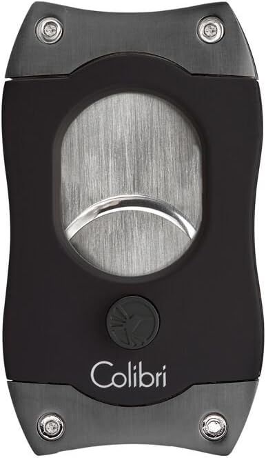 Colibri sig. knip. S-Cut Gunmetal/Black (Closed Back) - vooraanzicht