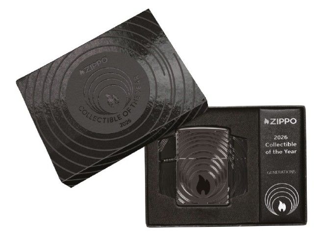 Zippo Aansteker - 46362 Collectible of the Year 2026 - vooraanzicht