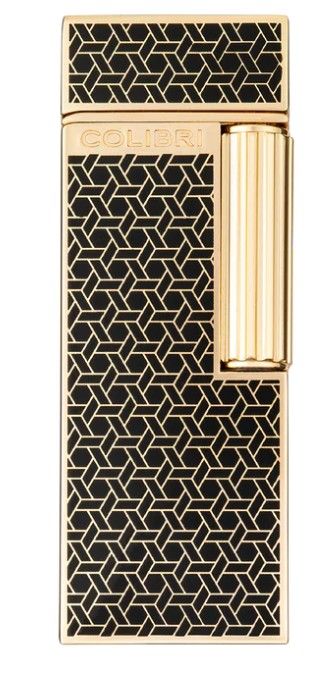 Colibri Continental Flint Gold Patterned - vooraanzicht