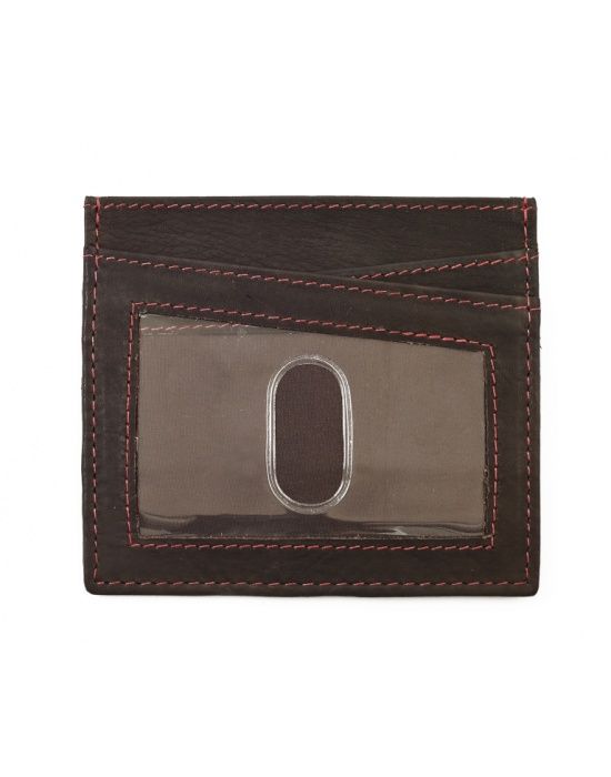 Zippo lederwaren Credit Card Holder Mocca - achteraanzicht