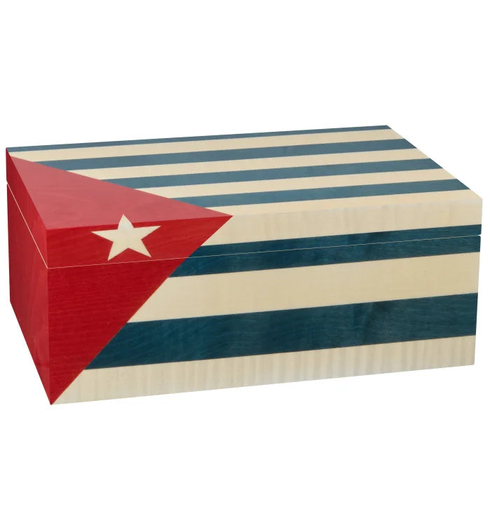 Adorini Cuba Te Amo Humidor Grande Deluxe - vooraanzicht hoogglans afwerking