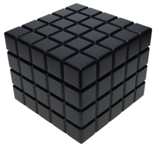Colibri Humidor Heritage Cube Black - vooraanzicht