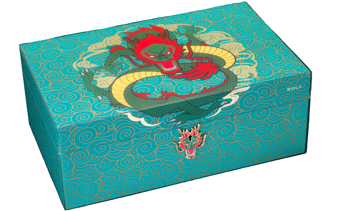 Siglo - Year of the Dragon Humidor - vooraanzicht