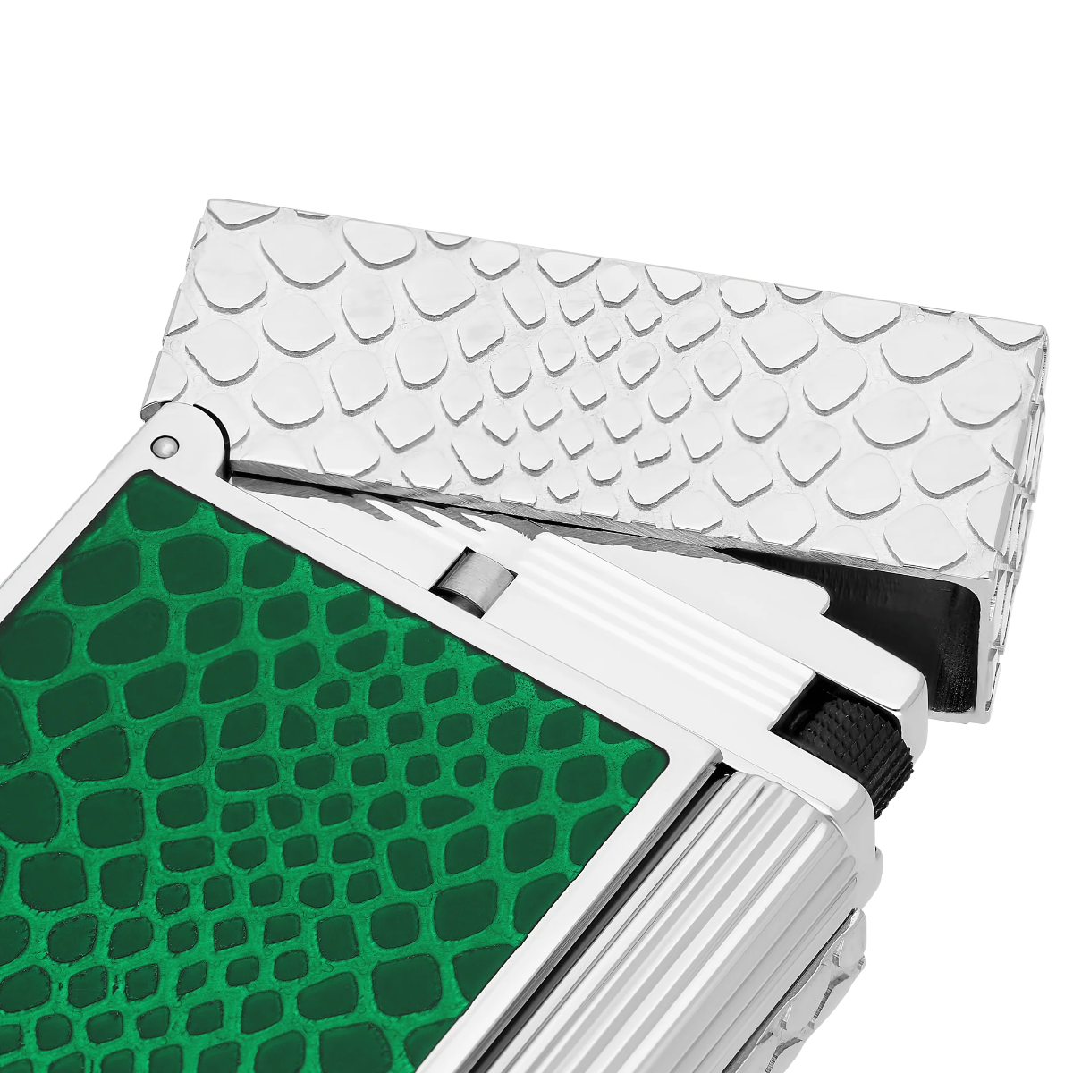 Dupont - Linge 2 Snake Skin - Green - detail