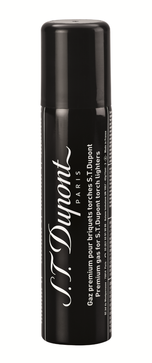 Gas S.T. Dupont maxi/mini jet zwart 72ml - vooraanzicht
