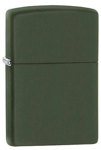 Zippo Aansteker PL Zippo 221 Green Matte - vooraanzicht
