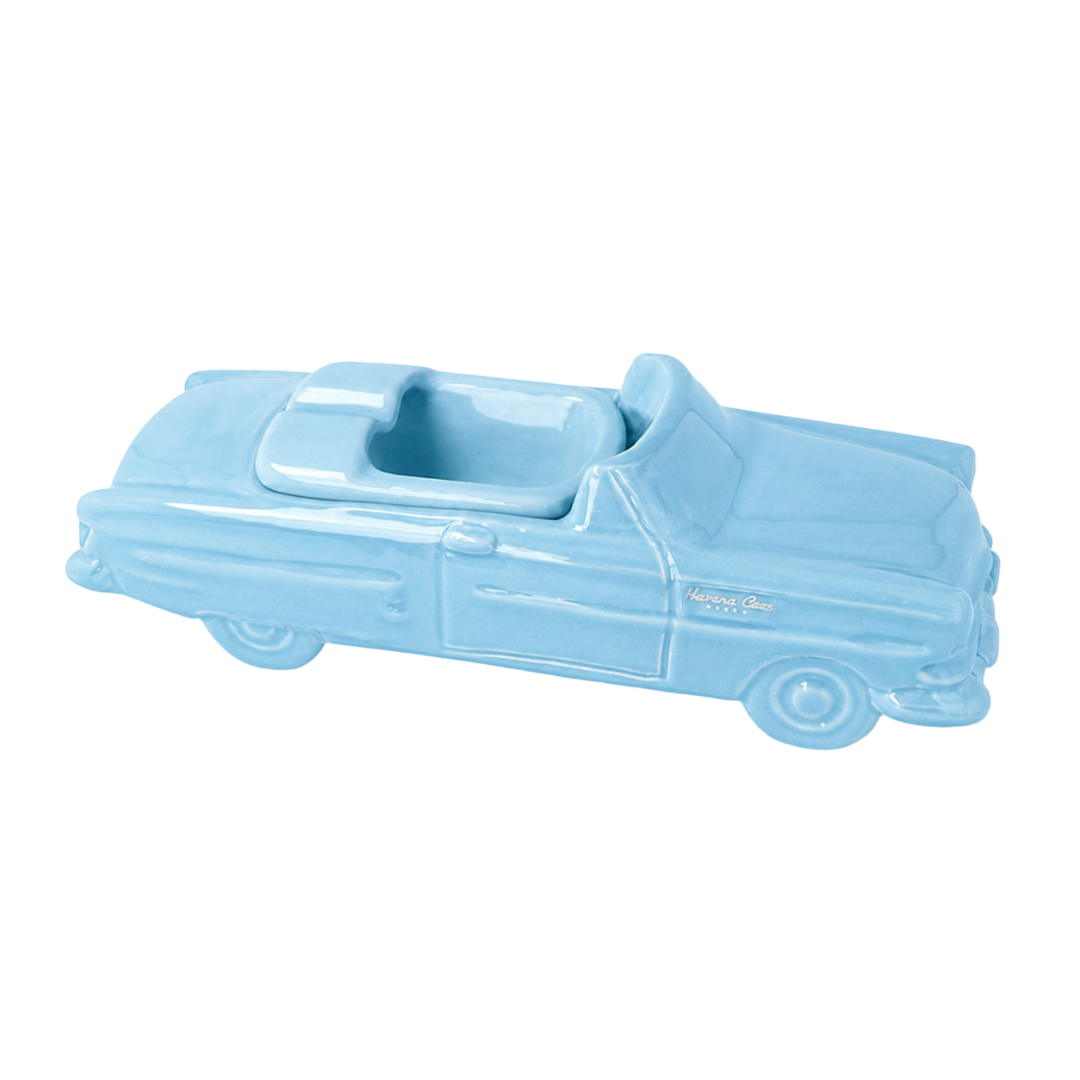 Havana Club Car Caribbean Blue - sigarenasbak in Caribbean Blue