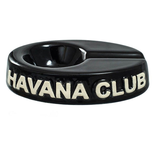 Havana Club El Chico Ebony Black - sigarenasbak in Ebony Black