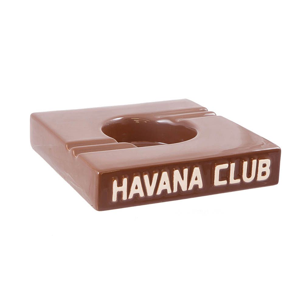 Havana Club El Cuatro Havana Brown - sigarenasbak in Havana Brown