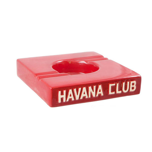 Havana Club El Cuatro Vermillon Red - sigarenasbak in Vermillon Red