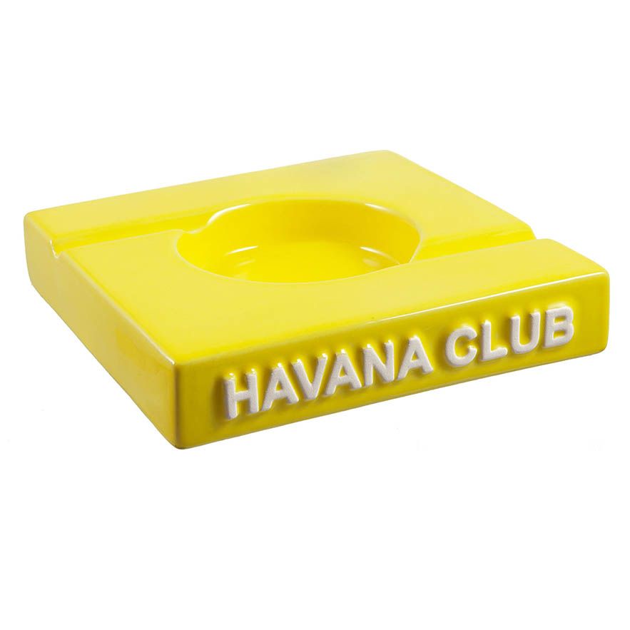 Havana Club El Duplo Lime Yellow - sigarenasbak in Lime Yellow