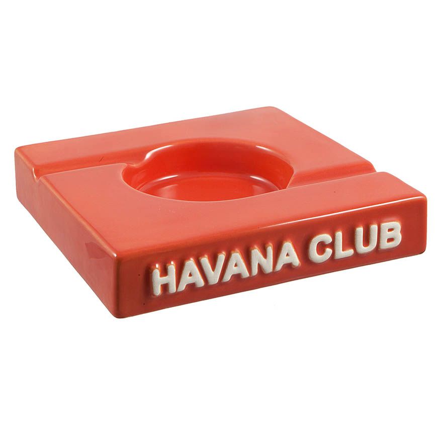 Havana Club El Duplo Red Salmon - sigarenasbak in Red Salmon