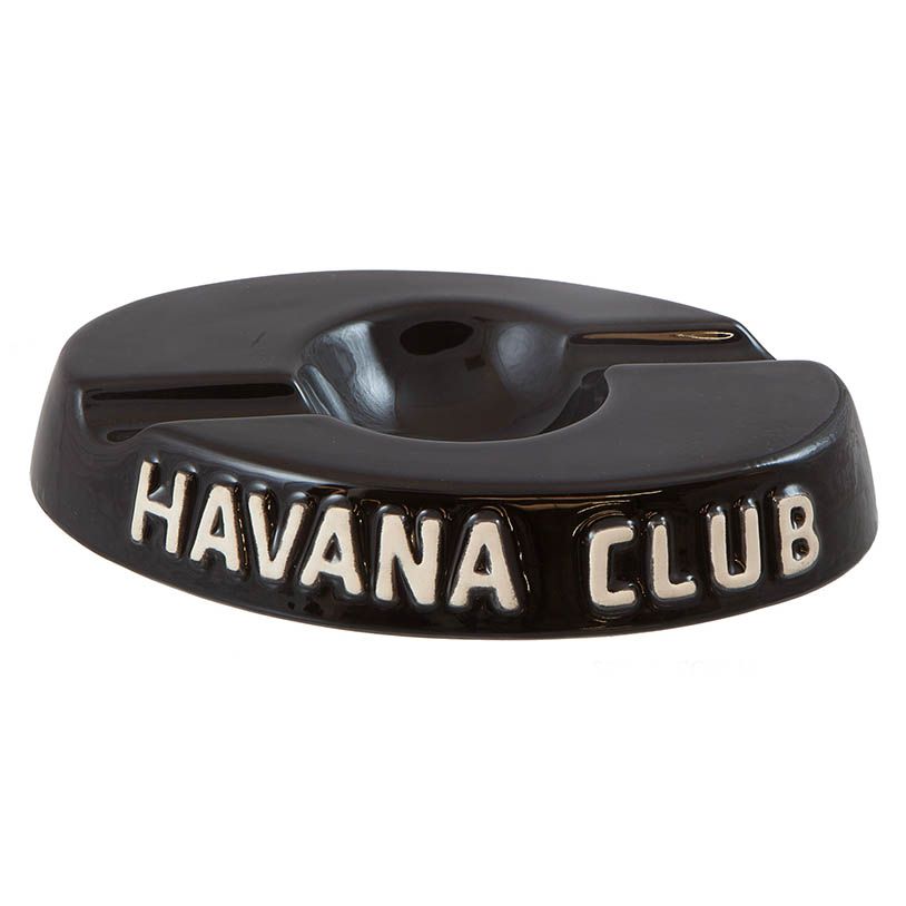 Havana Club El Socio Ebony Black - sigarenasbak in Ebony Black
