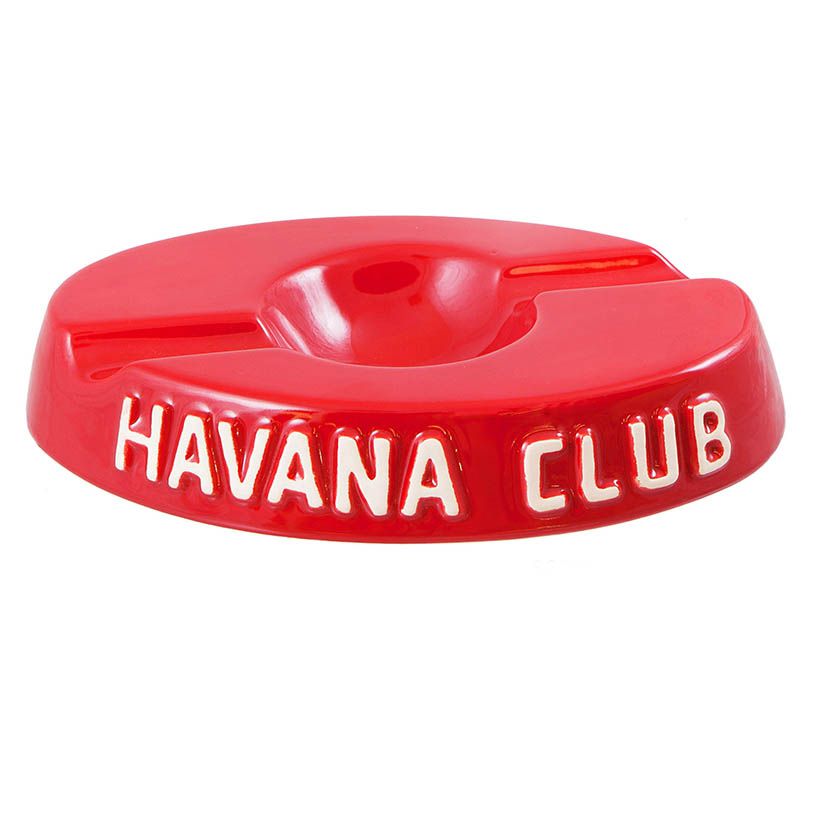 Havana Club El Socio Vermillon Red - sigarenasbak in Vermillon Red