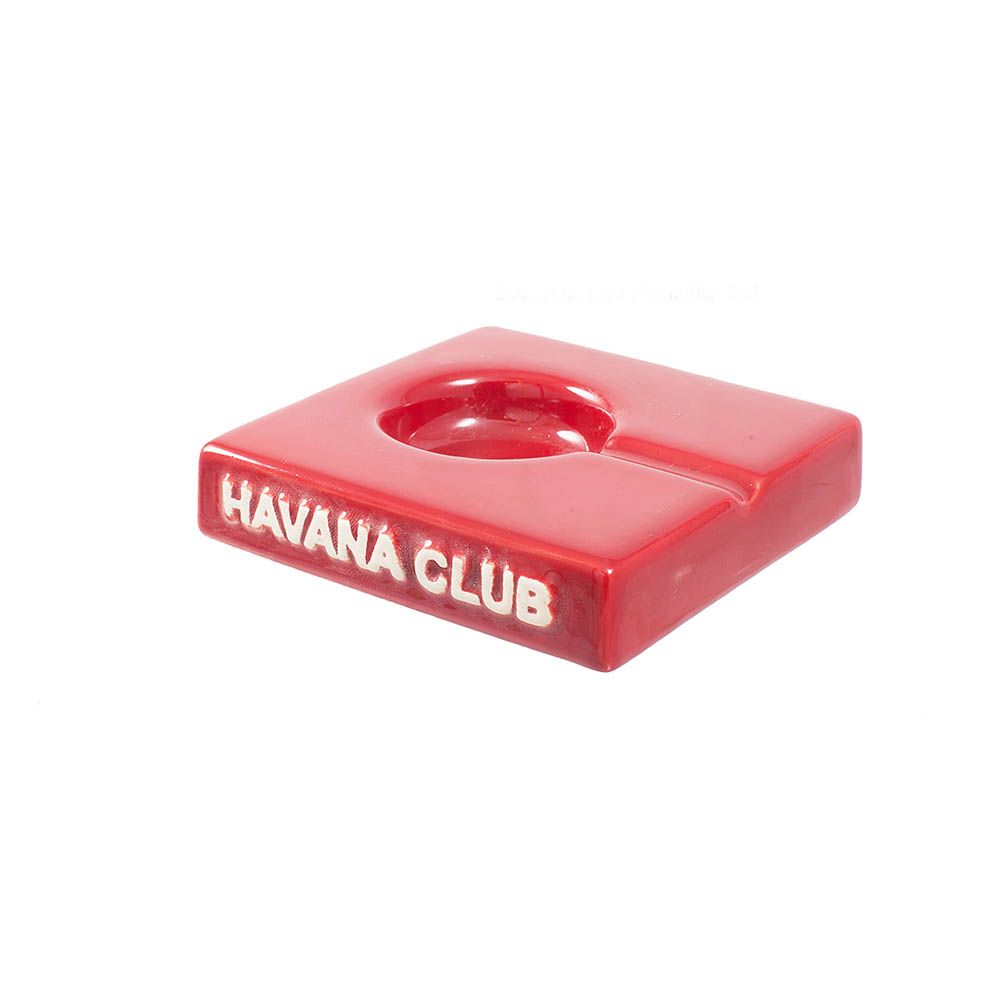 Havana Club El Solito Vermillon Red - sigarenasbak in Vermillon Red