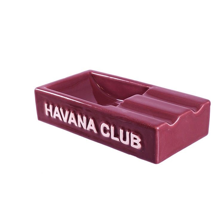 Havana Club Secundos Burgundy - sigarenasbak in Burgundy