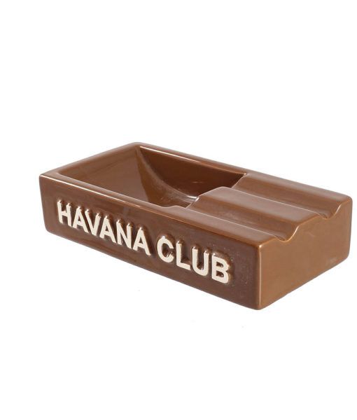 Havana Club Secundos Havana Brown - sigarenasbak in Havana Brown