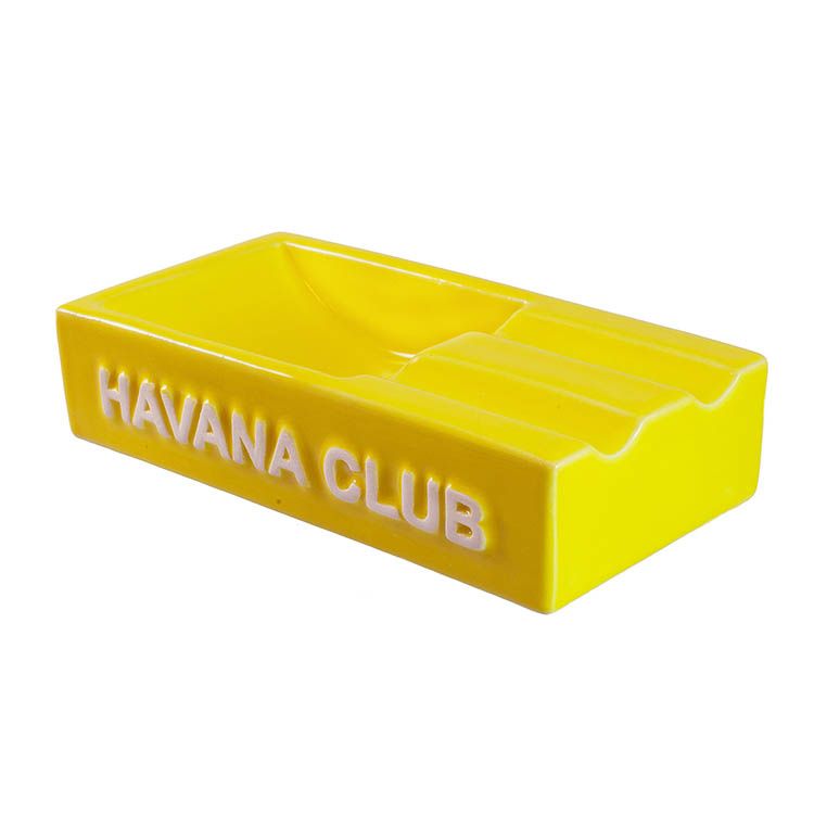 Havana Club Secundos Lime Yellow - sigarenasbak in Lime Yellow