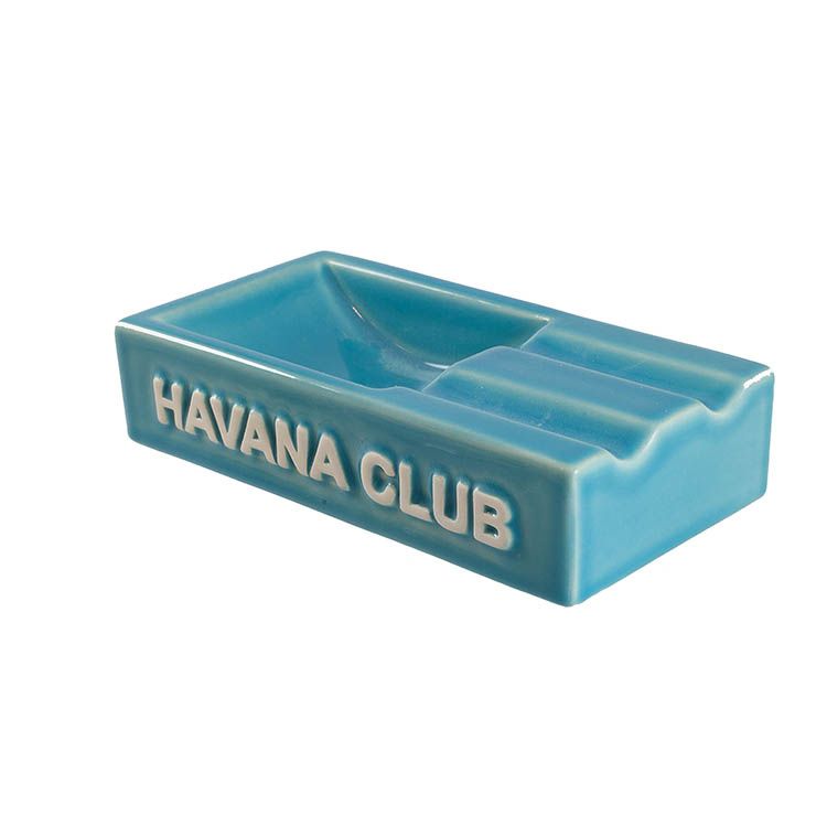Havana Club Secundos Turquoise Blue - sigarenasbak in Turquoise Blue