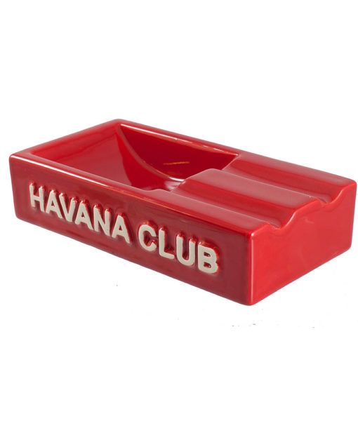 Havana Club Secundos Vermillon Red - sigarenasbak in Vermillon Red